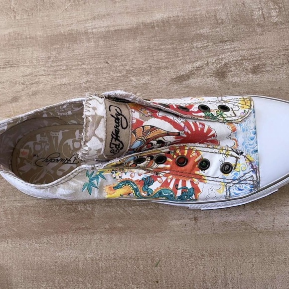 Ed Hardy Fashion Slip on Sneakers - Picture 5 of 6